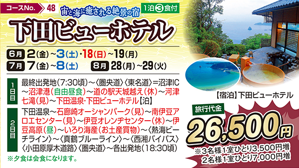 宙と海に癒される絶景の宿 下田ビューホテル（宿泊）