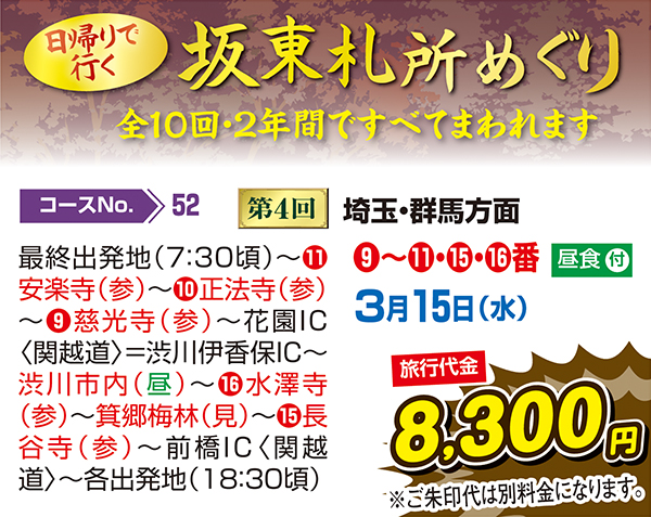 埼玉・群馬方面